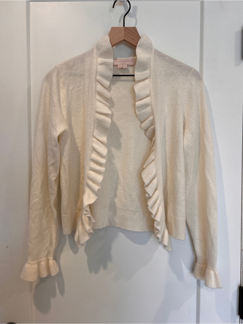 Gal Meets Glam Ruffle Cardigan